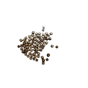 Vintage Brass Oval <b>Metal</b> Beads for Jewelry Making and Leather Craft Loose Spacer Beads Box <b>Packaging</b> - Product Image 5