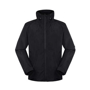 เสื้อแจ็คเก็ตกันลมสำหรับผู้ชายแบบสปอร์ตคุณภาพสูง ผลิตตามสั่ง (OEM) ผลิตจากโพลีเอสเตอร์ 100% แฟชั่นใหม่สำหรับกิจกรรมกลางแจ้ง - Product Image 3