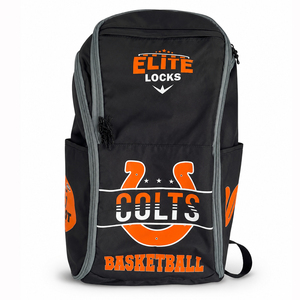 Sublimation Basketball <b>Backpack</b> Manufacturer Wholesale Athletic Sports <b>Backpack</b> Ball Holder Shoe Pocket Laptop Sleeve - Product Image 1