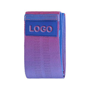 Bandas de Tela de Poliéster Antideslizantes de Alta Resistencia en Colores Radiantes para Yoga, Ejercicios de Cadera y Glúteos, Gimnasio en Casa, con Logotipo Personalizado - Product Image 3