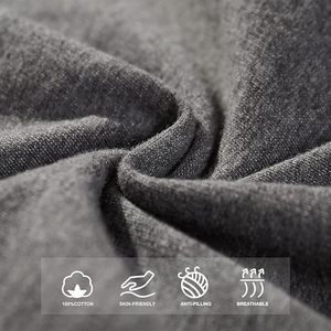 Pantalones Cortos Vintage Personalizados Unisex al por Mayor, Lisos, Casuales, Transpirables, Ecológicos, de Talle Alto, con Borde sin Rematar y Cordón Ajustable para Hombre - Product Image 3