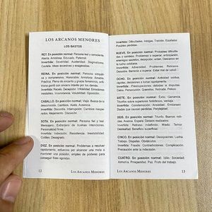 Baraja de Tarot de PVC 78 Cartas en Español e Inglés con Guía, Lámina Dorada, Impermeable y Resistente a las Arrugas, Cartas Espirituales - Product Image 5