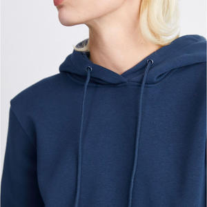 Sudadera con Capucha Azul Marino Personalizada para Mujer, Sudadera Informal de Forro Polar, Manga Larga, Bolsillo Tipo Canguro, Prenda para Otoño e Invierno - Product Image 2