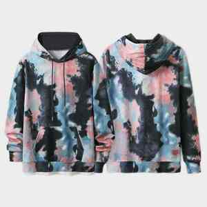 Sweat à capuche personnalisé coupe classique en molleton polyester-coton 300g avec logo frontal, séchage rapide, épaules tombantes, respirant, pour homme, saison hiver - Product Image 5