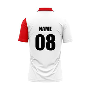 Ensemble d'uniformes de cricket sur mesure les plus vendus, impression du logo et du nom de l'équipe, maillots de cricket pour garçons, tissu respirant 100% polyester - Product Image 3