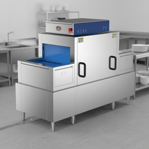 Lavavajillas Eléctrico Económico para Catering, Lavavajillas de Superficie Plana, Lavavajillas Tipo Flight - Product Image 2