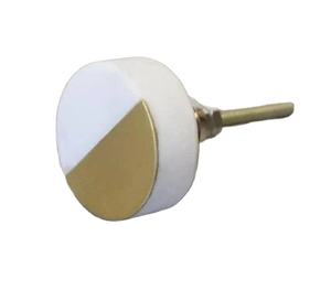 ลูกบิดประตูหินอ่อน ขัดเงาสูง สี รูปทรง ขนาด ตามสั่ง ผลิตในอินเดีย - Product Image 1