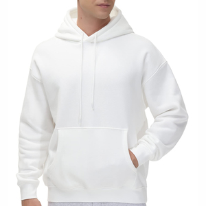 New Arrival Men's Regular Fit Zipper-Up Hoodie 100% Cotton Fleece Printed/Plain Custom Logo Hip Hop Style for Online Sale <b>Low</b> - Product Image 4