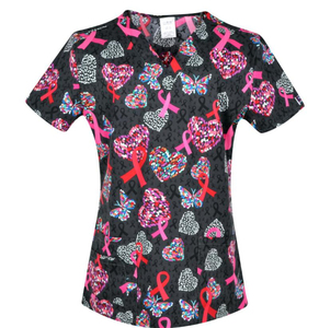 Women Anti Wrinkle Medical <b>Scrub</b> <b>Tops</b> OEM Wholesale New Design <b>Top</b> Quality Beautiful Women's Medical <b>Scrub</b> <b>Tops</b> in All Colors - Product Image 1