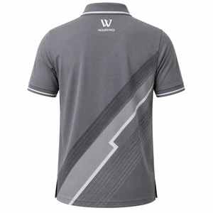 เสื้อยืดแขนสั้นผู้ชายไซส์ใหญ่ ผ้าถักโพลีเอสเตอร์ผสมคอตตอน แห้งเร็ว ระบายอากาศได้ดี ซับเหงื่อ - Product Image 6