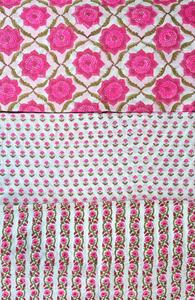 Breathable Eco Friendly Hand Block Printed 100%Cotton Fabric Handcrafted Jaipur Heritage Traditional Block Print Cotton Fabric - Product Image 2