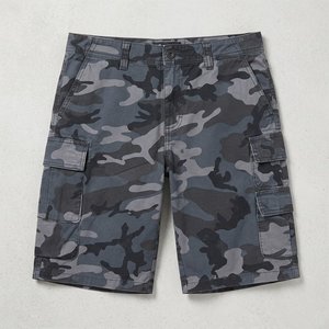 Shorts personnalisés en gros avec logo, 100% coton, molleton épais 440g, couleur unie, pour hommes, taille élastique, taille mi-haute, printemps-été, style américain - Product Image 2