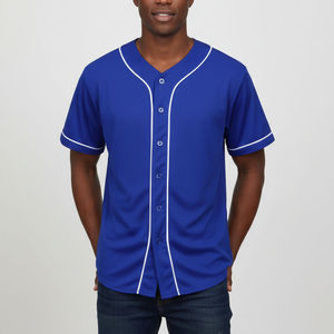 Maillot de baseball personnalisé sublimé respirant à manches courtes en polyester, service OEM, impression de nom personnalisée, modèle 2026, vente en gros - Product Image 5