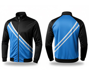 Lightweight Sports Zip Jacket for Gym <b>Running</b> & Training Breathable Quick Dry | Sizes Men Women Youth | Training Jacket - Product Image 5