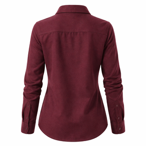 Camisas de Franela Personalizadas al por Mayor para Mujer - Fabricante y Proveedor OEM - Product Image 2