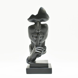 Sculpture moderne, figurine abstraite, décoration artistique pour table, salon, design artisanal pour la décoration de la maison - Product Image 3