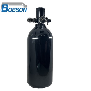 กระบอกสูบเพ้นท์บอลอลูมิเนียม3000psi 48ci 790มล. สำหรับเติมเกียร์พร้อมชุดควบคุมด่วนและตัวรองรับอุปกรณ์ทำเครื่องหมายภาคสนาม - Product Image 2