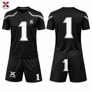 Camiseta de Fútbol Transpirable de Secado Rápido con Estampado Digital, 100% Poliéster, Ligera, 220g, Unisex para Adultos, Fabricada por OEM, Deportiva - Product Image 4
