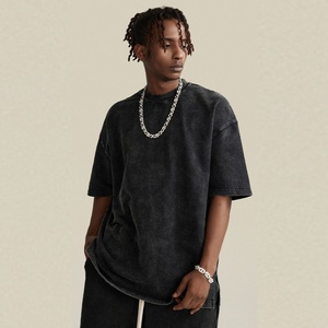 T-shirt décontracté à manches courtes pour homme, coupe ample, été - Product Image 6