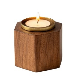 Hot Selling Wooden <b>Tea</b> <b>Candle</b> Holder Perfect for Wedding Rustic Decor Piece and Party Decoration Customize Size Shape - Product Image 4