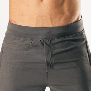 กางเกงขาสั้นกีฬาคุณภาพสูง ผ้าโพลีเอสเตอร์ผสมสแปนเด็กซ์ พิมพ์ลาย กางเกงขาสั้นสแปนเด็กซ์ ความยาวระดับเข่า ผ้าฝ้าย 100% กางเกงขาสั้นผู้ชาย - Product Image 2