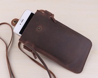 Housse de téléphone en cuir végétalien sac de téléphone portable pochette de téléphone à la main bandoulière bandoulière pochette de téléphone portable de luxe