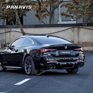 Difusor de Parachoques Trasero de Fibra de Carbono Seca + PP PANAVIS para BMW Serie 4 G26 Gran Coupé 2021-2025 (Escape Cuádruple) - Product Image 5