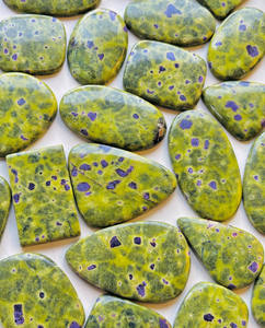 Piedra Preciosa Natural de Stichtite Atlantisite de Alta Calidad, Grado AAA, Cabujón Suelto para Sanación, Meditación y Joyería - Product Image 3