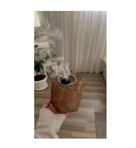 Incienso artesanal con aroma a sándalo, madera y resina, soportes de madera para quemador de incienso, fabricante mayorista personalizado - Product Image 2