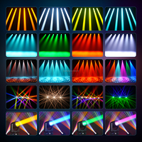 U`King 295W HID 14R Projecteur à tête mobile pour banquets, théâtres et événements, avec double prisme et effet arc-en-ciel, pour scène