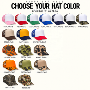Gorra Trucker Premium de Camuflaje con Frente de Espuma y Malla, Gorra Snapback con Logotipo Personalizado Impreso en Relieve, Fabricante Vietnamita OEM ODM, Gorras al por Mayor de Fábrica - Product Image 6