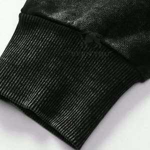 Hoodies Distressed les plus vendus, service OEM, prix de gros, 100% effet vieilli - Product Image 4