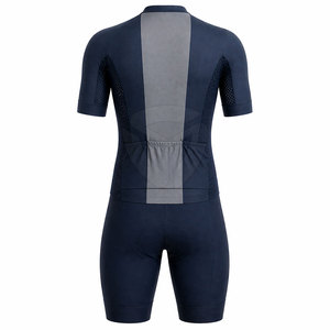 Tenue de cyclisme active en tissu mesh respirant à séchage rapide, idéale pour les entraînements, les courses et le cyclisme en extérieur - Product Image 3