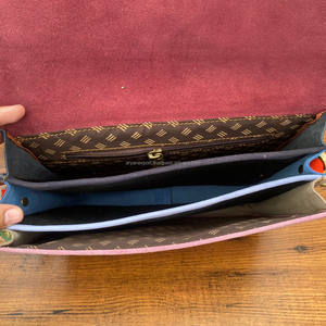 Hot Selling Handcrafted Colorful Suede Leather Crossbody Shoulder Bag for Women's Sustainable Recycled Leather <b>Tassel</b> <b>Handbags</b> - Product Image 6