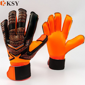 Guantes de Portero de Fútbol Profesionales para Hombre, Protección para los Dedos, Guantes de Fútbol de Látex Engrosado para Portero - Product Image 2