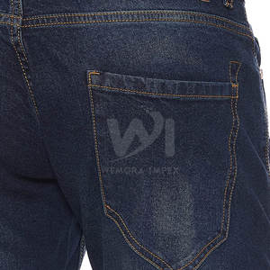 กางเกงลำลองผู้ชายคุณภาพสูง ซักแล้วใส่สบาย สีพื้น ขายดี ราคาถูก กางเกงยีนส์ผู้ชายสำหรับผู้ใหญ่ - Product Image 6