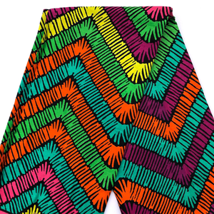 Tela de Algodón Clásica con Estampado Ankara para Coser Ropa, Vestidos, Manualidades, Proyectos de Moda DIY, por Hitjem Export Island Supplier - Product Image 1