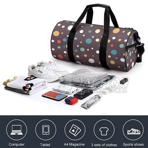 Factory Cheap Price Duffle Travel Bags Plain Solid Color Customized Bags High Quality Duffle Bags - Product Image 4
