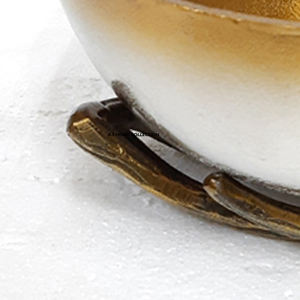 Support de Présentation Antler Base, Style Américain Haut de Gamme, Luxe Léger, pour Bols de Service à Riz, Vaisselle, Bol en Métal Aluminium, Usage Domestique - Product Image 4