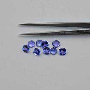 Tanzanita Azul Natural de 6mm, Corte Cojín Facetado, Piedra Preciosa Suelta Pulida a Granel, Buen Brillo, Joyería de Tanzanita, Mejor Colección 2026 - Product Image 2