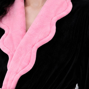 Peignoir de bain unisexe 100 % coton, style unique, pour hôtel et spa, vente en gros directe usine - Product Image 4