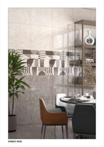 Carrelage en porcelaine brillant Prestige Crystal Shine 600x600mm 60x60cm 24x24 pouces, carrelage décoratif carré contemporain - Product Image 5