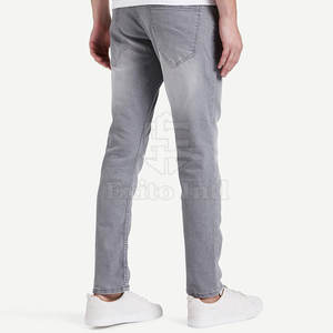 Pantalones Vaqueros para Hombre, Estilo Moderno, para Uso en Exteriores, Lavados, de la Mejor Calidad, Color Personalizado, a Precio Económico - Product Image 2