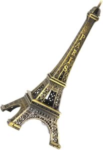 Estatua Antigua de la Torre Eiffel, Monumento Vintage de París, Pieza Decorativa de Metal para el Hogar, Oficina, Estante o Mesa - Product Image 5