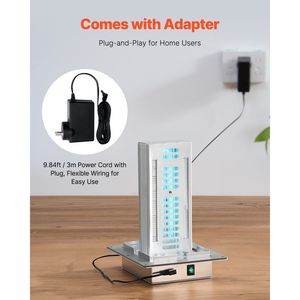 Purificateur d'air commercial léger de 18W de 9 pouces pour toute la maison avec la technologie PCO de conduit - Product Image 6