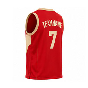 Maillot de basket-ball personnalisable de couleur unie, best-seller, 100% polyester, séchage rapide et respirant, respectueux de l'environnement, fabriqué au Pakistan - Product Image 6
