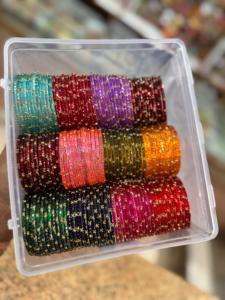 Premium Quality Glass Bangles 12 Colours 12 Dozen Bangles <b>Box</b> Beautiful Colours Suitable For All Occasions Trending Bangles - Product Image 4
