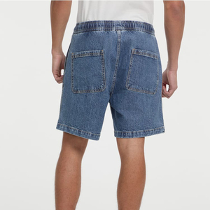 Shorts de Mezclilla Urban Fit OEM para Hombre, Diseño Cómodo de Algodón Azul, Estilo Casual de Verano, Ropa Urbana, Shorts de Jeans de Alta Calidad - Product Image 2