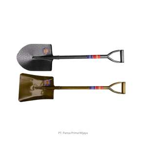 พลั่วเหล็กคุณภาพสูงสำหรับงานหนัก พร้อมใบมีดเหล็กคาร์บอนแข็ง (300 มม.) และด้ามเหล็กยาว 640 มม. - Product Image 2