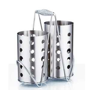 Multifunction Kitchen Knife Holder Cutlery Organizer Stand Chopsticks Spoon Fork <b>Storage</b> Rack Countertop Utensil Holder - Product Image 5